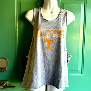 University of Tennessee gray racerback women’s tank top  size L
